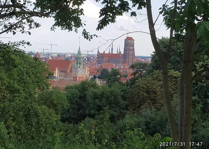 Lägenhet Przy Parku Srodmiescie Gdańsk